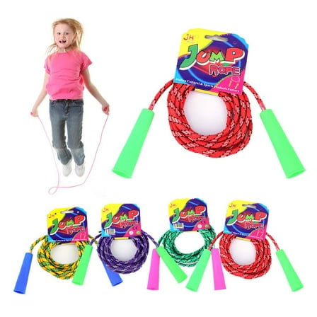 8 Pack Jump Ropes,7.8 Feet Jumping Rope-S size