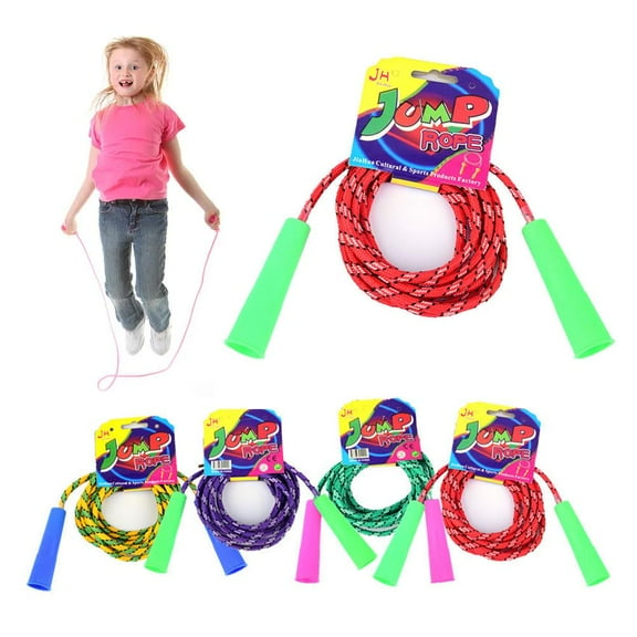 8 Pack Jump Ropes,7.8 Feet Jumping Rope-S size