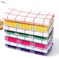 thumbnail image 1 of 8 Pack Kitchen Dish Towels, 15x25 Inch Cotton Cleaning Dish Cloth for Washing Dishes - Absorbent Dish Rags Drying Large Cleaning Set of 8 Towels for Scrubbing Wipe Glass (15 Inch x 25 inch - 8 Pack), 1 of 3