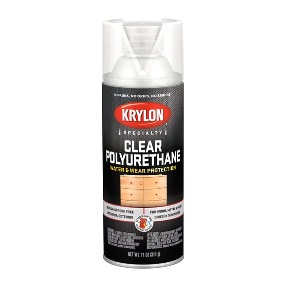 Krylon Clear Polyurethane Coating, 8 Pack
