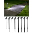 thumbnail image 1 of 8 Pack LED Solar Pathway Lights, Motion Sensor Walkway Landscape Lights, Lighting Throughout the Night, 6500K Pure White, 1 of 7