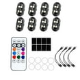 thumbnail image 1 of 8-Pack LED Strobe Light Kit with Remote Control - Waterproof Safety Warning Lights for Car, Motorcycle & Emergency Vehicles, 1 of 9