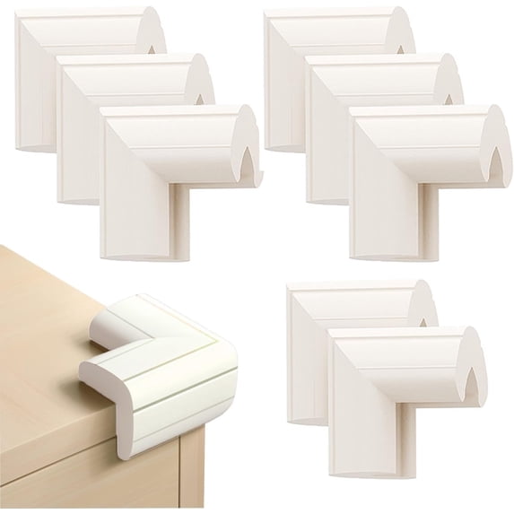 Soft Corner Protection Fenxyo, Large Corner Protectors, 8 Pack, Baby Proofing Edge Guards ...