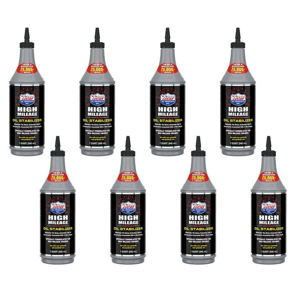 (8 Pack) Lucas Oil 10118 High Mileage Oil Stabilizer