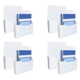 thumbnail image 2 of 6 Pcs Expandable Pocket Wall File Set Plastic Wall Mountable Space Saving Files Office Wall *er Wall Mount File Holder Wall Hanging File 2 of 12