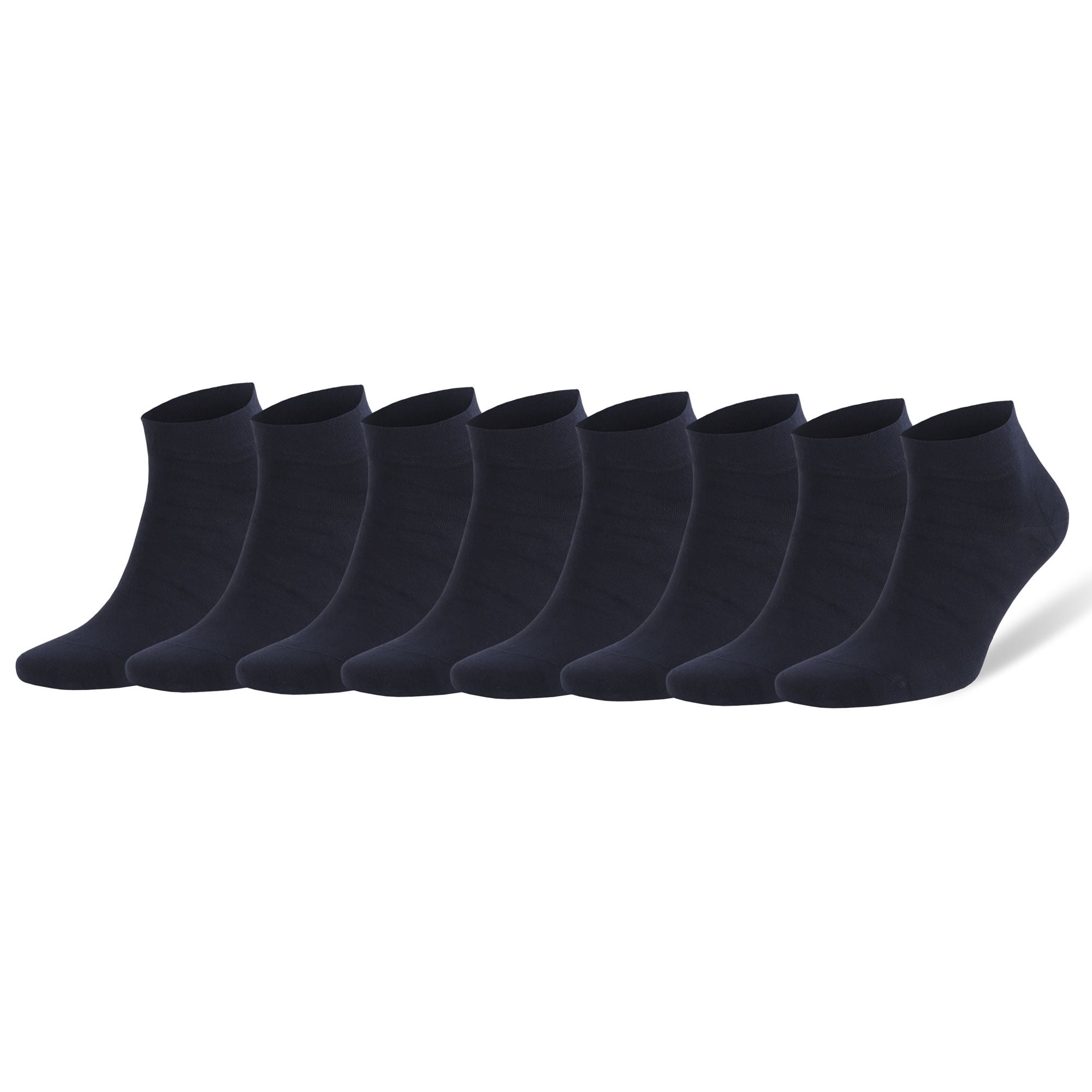 8-Pack Men's Bamboo Ankle Socks with Gift Box | Breathable & Odor-Resistant | Shoe Size 8-11.5