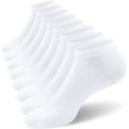 thumbnail image 1 of 8 Pack Mens Ankle Socks Low Cut Comfort Casual Socks Size 10-13/13-15, 1 of 7