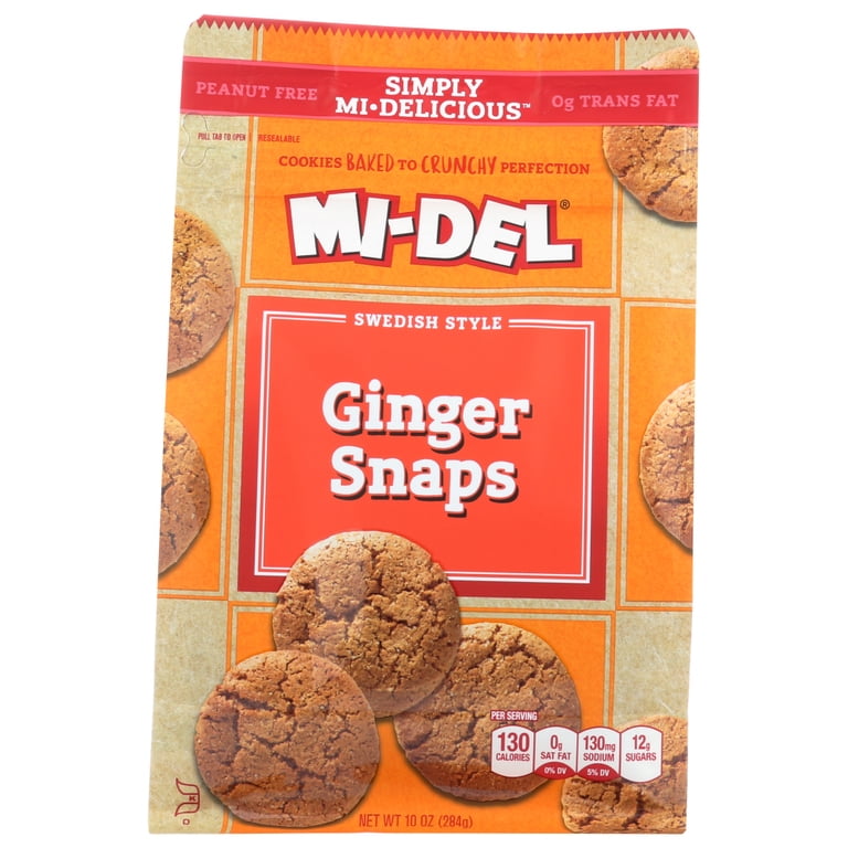 MIDEL GINGER SNAPS Cookies - Pack Of 8