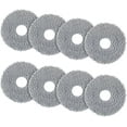 thumbnail image 1 of 8 Pack Microfiber Mop Cloths for Q Revo/Qrevo S/Qrevo Pro/Qrevo Slim/Qrevo MaxV/Qrevo Master/Qrevo Plus/Qrevo Edge/Qrevo Curv Robot Vacuum Cleaner, Qrevo Pro Mop Pad Replacement Parts Accessories, 1 of 5