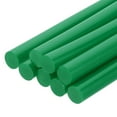 thumbnail image 1 of 8 Pack Mini Hot Glue Sticks, 0.28" Dia x 7.87" Long EVA Glue Gun Sticks, Dark Green for DIY Projects, 1 of 6