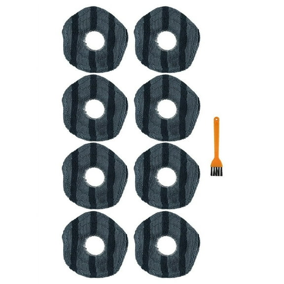 8 Pack Mop For Pads For For Eufy X10 Pro For Omni X9 Pro Robot Cleaners