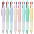 thumbnail image 1 of 8 Pack Multicolor Ballpoint Pens 4-in-1 (1.0mm) Assorted Inks 4-Color Pens, 1 of 1