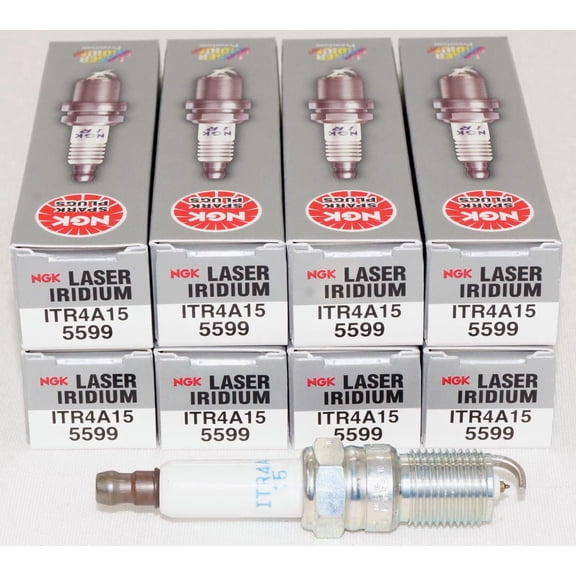 8 Pack NGK Laser Iridium Spark Plugs 5599 ITR4A15