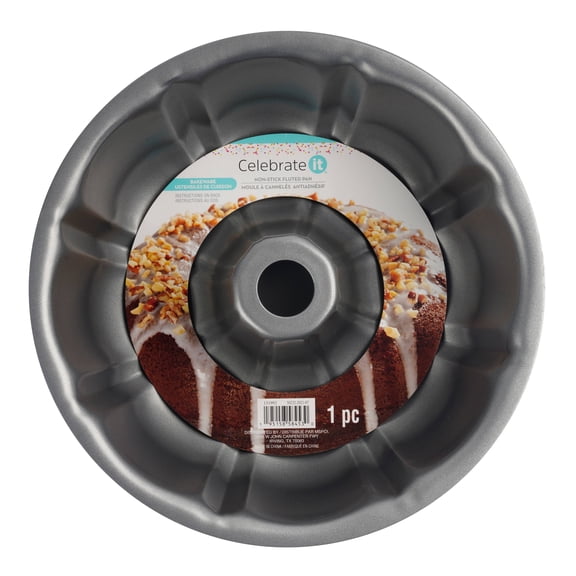 8 Pack: Non-Stick Fluted Pan by Celebrate It