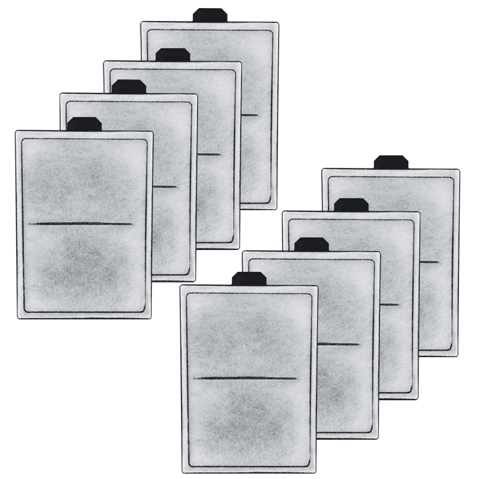 8 Pack PFL Filter Cartridge for Top Fin PFL Silenstream Filter