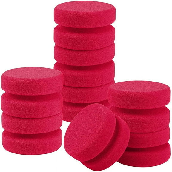 8 Pack Paint Sponge Applicator Detail Sponge Paint Round Wax Applicator Tire Shine Applicator