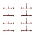 thumbnail image 1 of (8 Pack) Ratchet Binder 3/8"-1/2" fits 38 & 12 Chain G70 Flatbed Binders 9200 WLL, 1 of 16