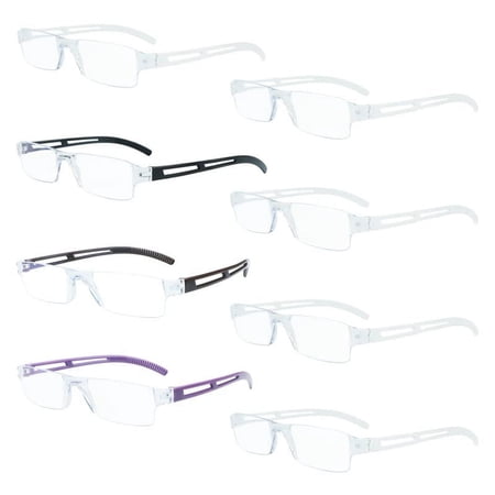 8 Pack Reading Glasses, Blue Light Blocking Computer Reading Glasses for Women and Men, Anti Glare Lightweight Readers (4 Color+4 Clear,+3.75) price history and forecast - LAMBBAA LB_Yitishi