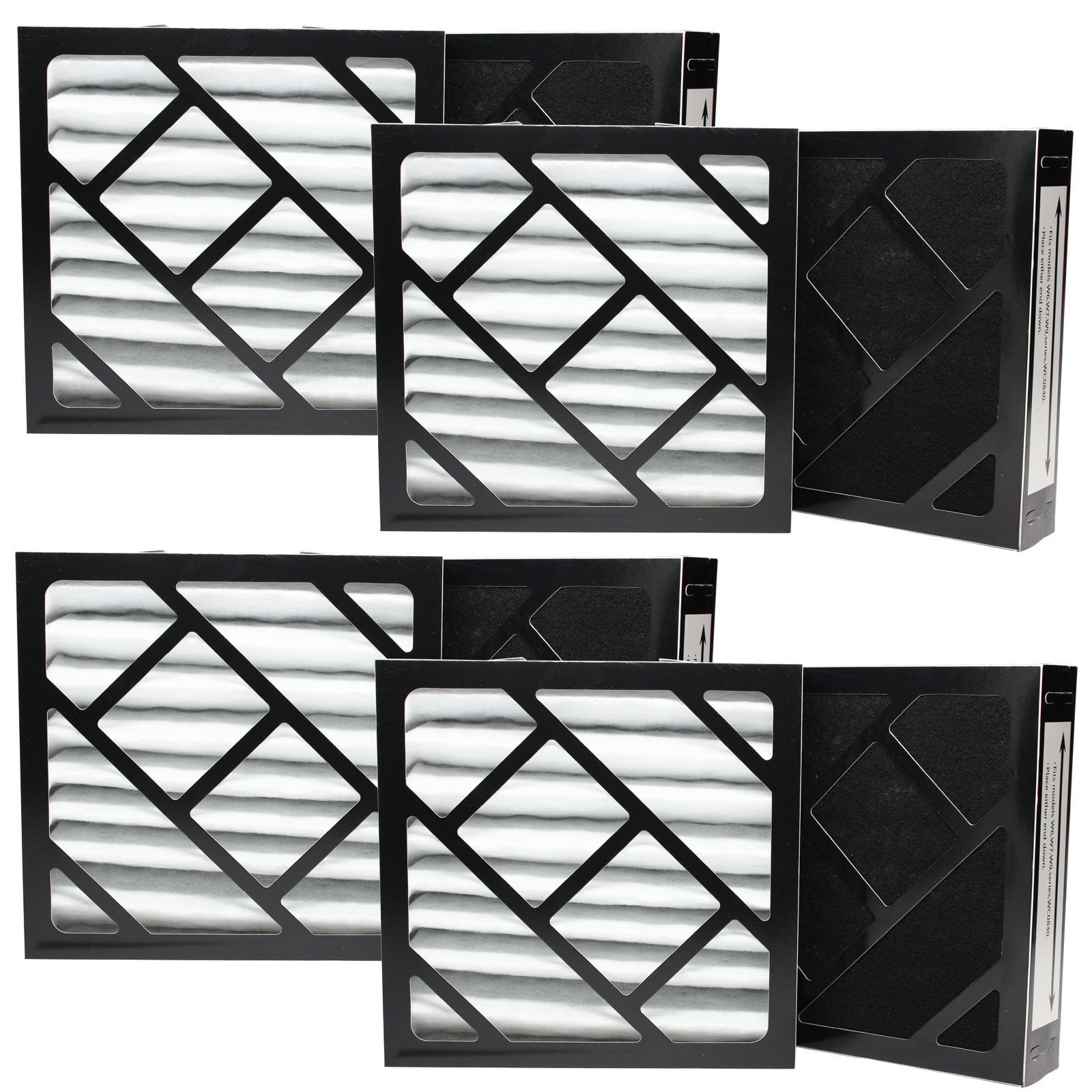 8-Pack Replacement Bionaire W6 Humidifier Filter - Compatible Bionaire 911D Air Filter
