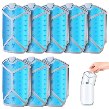 8-Pack Replacement Cartridges for Flying Insect Trap, Compatible with Model M364 – Effective for Trapping Flying Insects such as Fruit Flies and Other Pests