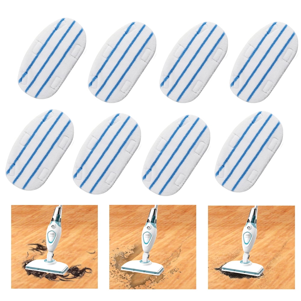 8 Pack Replacement Steam Mop Pads Compatible Steam Mop Cleaner