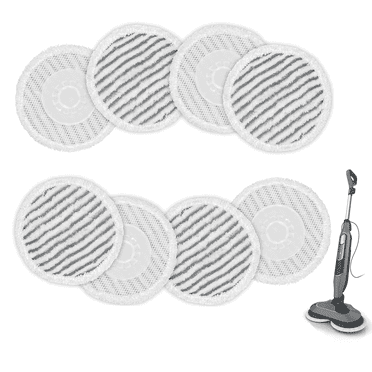 8 Pack Replacement Steam Mop Pads