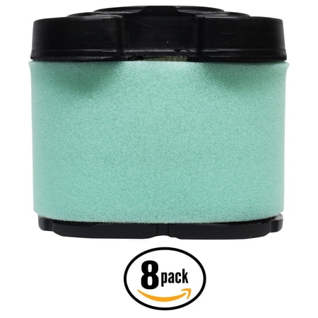 8-Pack Replacement for Briggs & Stratton 40H777-1223-B1 Engine Air Filter Cartridge - Compatible with Briggs & Stratton 792105 Filter