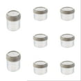 thumbnail image 1 of 8 Pack Reusable Freezer Containers with Lids - Airtight Leakproof Plastic Storage for Sauces, Dips, Dressings, Clear Food Containers, 1 of 9