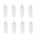 thumbnail image 1 of 8-Pack Reusable Multipurpose Condiment Bottles, Leak-Proof Tight-Fitting Lids Clear Transparent, 240Ml Capacity For Dressing Oil Ketchup Mustard Mayo Pancake Mix Maple Syrup And, 1 of 9