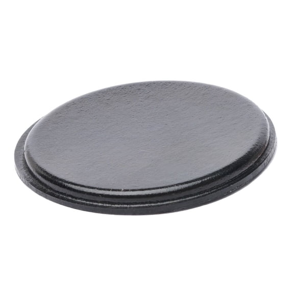8 Pack Rok Hardware 1-7/32" (31mm) Round Bumpers for Glass Table Top, Furniture, Electronics, Laptop, Mirrors, Black