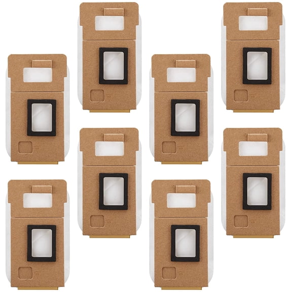 8-Pack S7 Dust Bag Replacement Fit for Roborock S7 S7+ Auto-Empty Dock