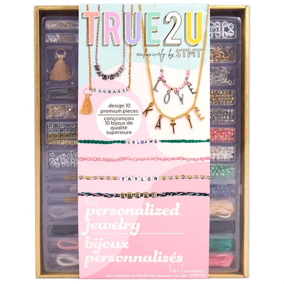 STMT Tru2U DIY Personalized Jewelry Kit, 8 Pack