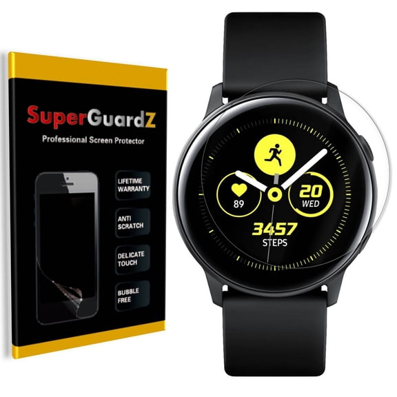 [8-Pack] For Samsung Galaxy Watch Active 2 (40mm) Aluminum / Watch Active 2 (40mm) SuperGuardZ Screen Protector, Ultra Clear, Anti-Scratch, Anti-Bubble