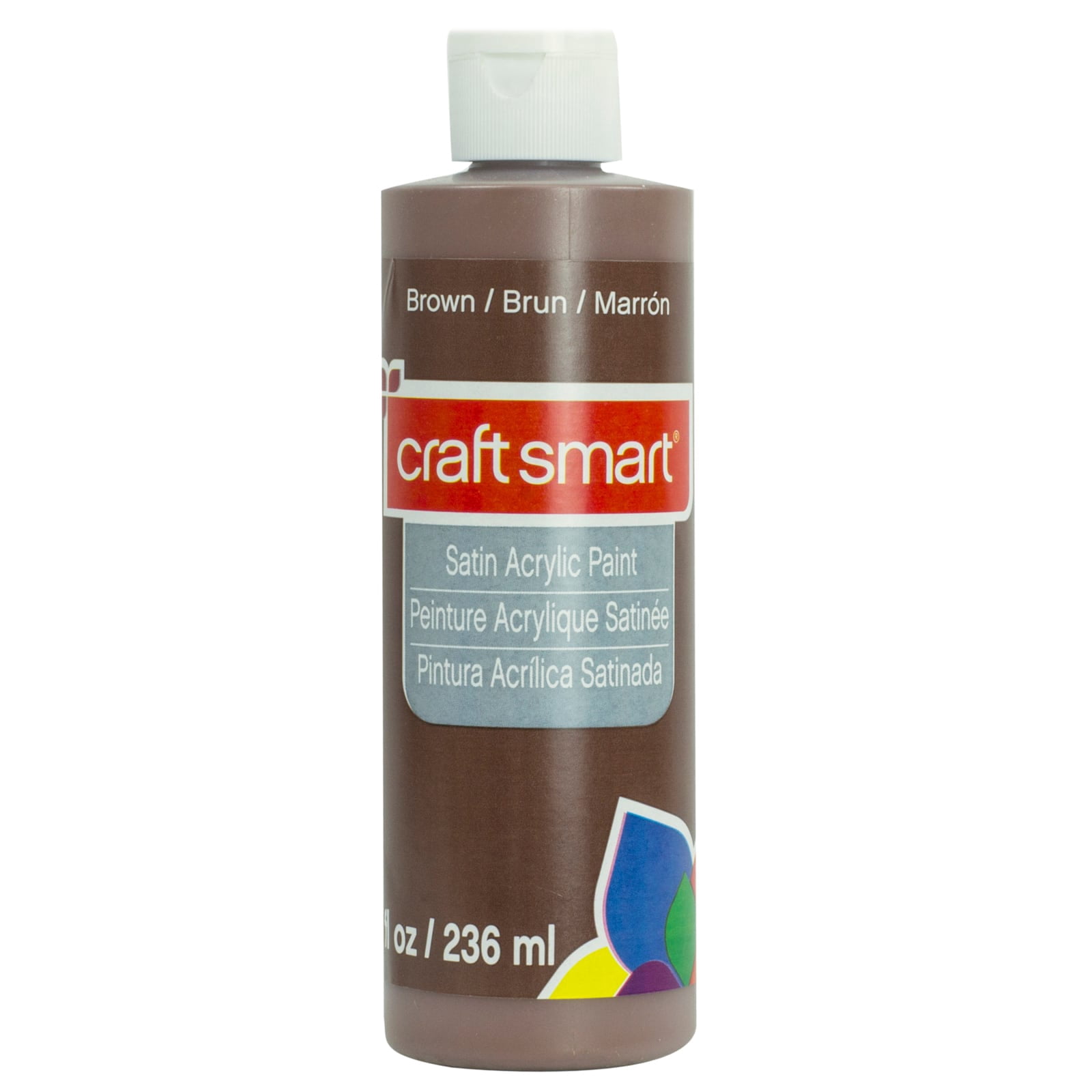 Craft Smart Satin Acrylic Paint, 8oz., 8 Pack