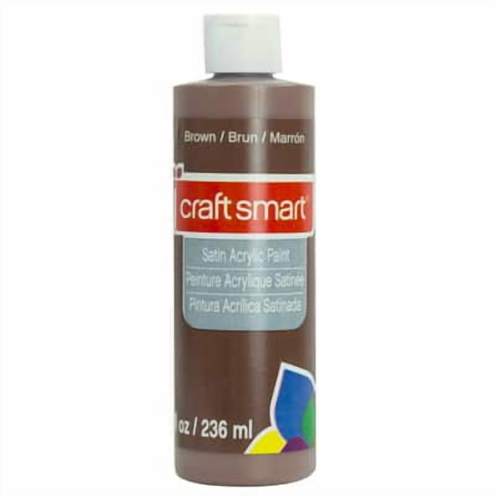 8 Pack: Satin Acrylic Paint by Craft Smart - 8oz. - Walmart.com