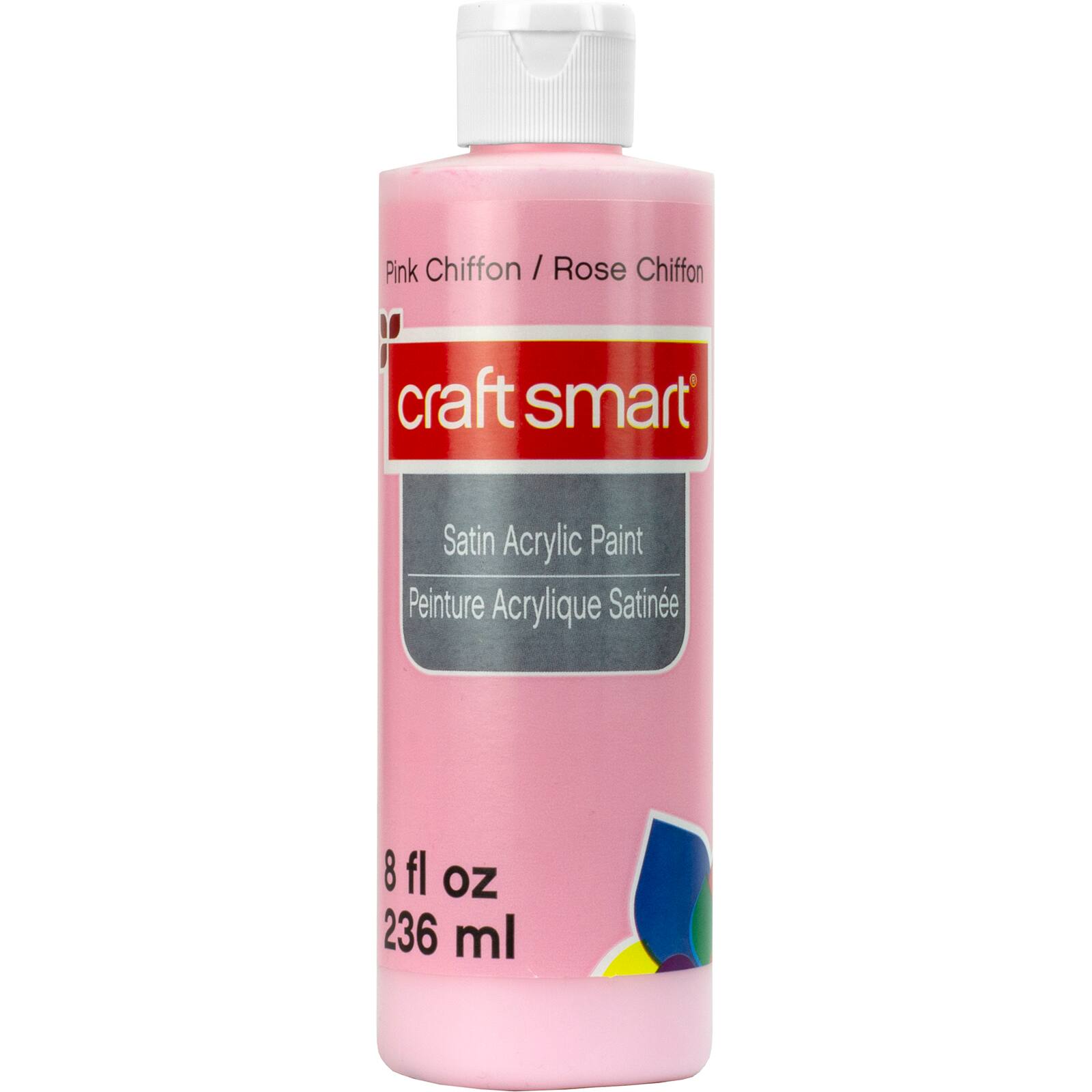 Craft Smart Satin Acrylic Paint, 8oz., 8 Pack