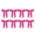 thumbnail image 1 of 8 Pack Satin Twist Tie Bows 6.1x9.8 Inch, Large Ribbon Decor for Gift Wrapping Baskets Wedding Birthday Christmas Party, 1 of 2