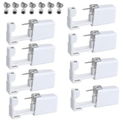 8 Pack Self Ear Piercing Gun Earring,disposable Piercing Kit No Pain Easy Use Ear Piercing Gun Kit Tool With Stud And With Alcohol Pad