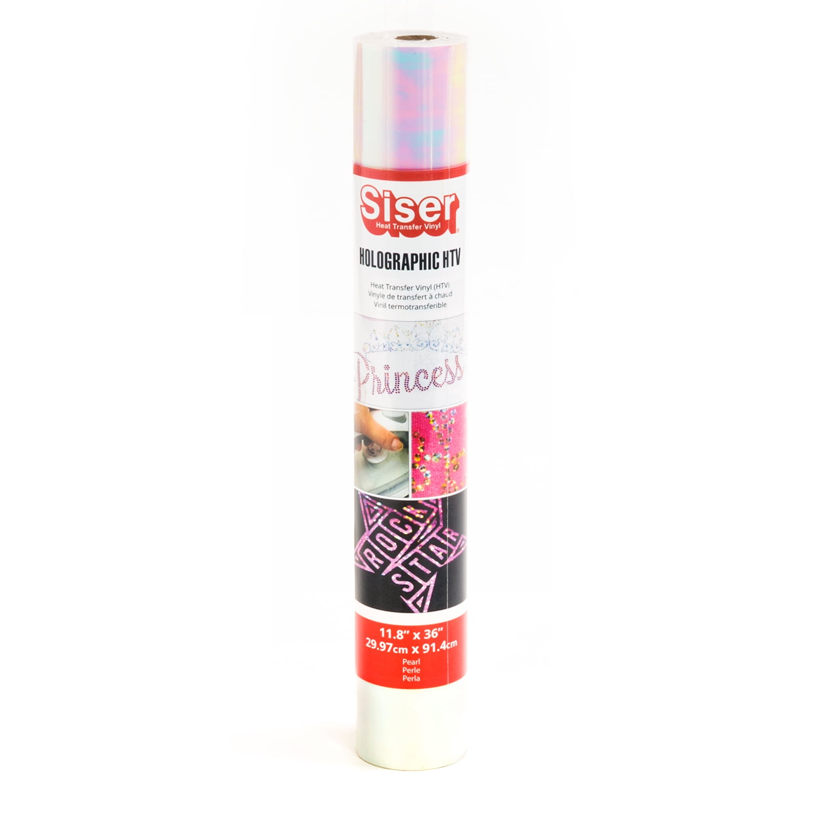 Siser Holographic Heat Transfer Vinyl, 8 Pack