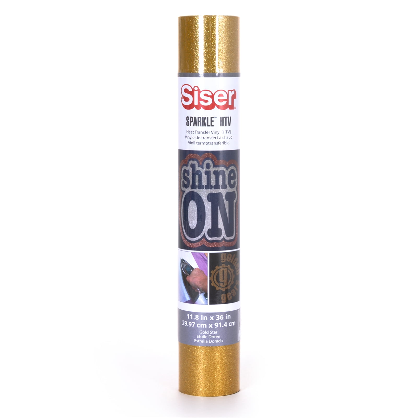 Siser Sparkle Heat Transfer Vinyl Roll, 8 Pack