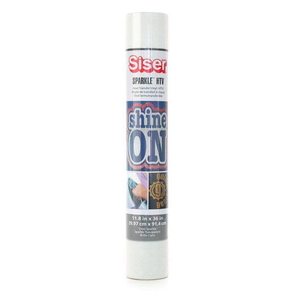 Siser Sparkle Heat Transfer Vinyl, 8 Pack