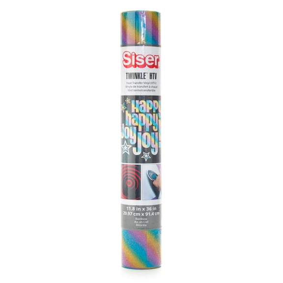 Siser Twinkle Heat Transfer Vinyl, 8 Pack