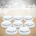 thumbnail image 1 of 8 Pack Smoke Alarm Detector Home Fire Safety Sensor Alert, 1 of 10
