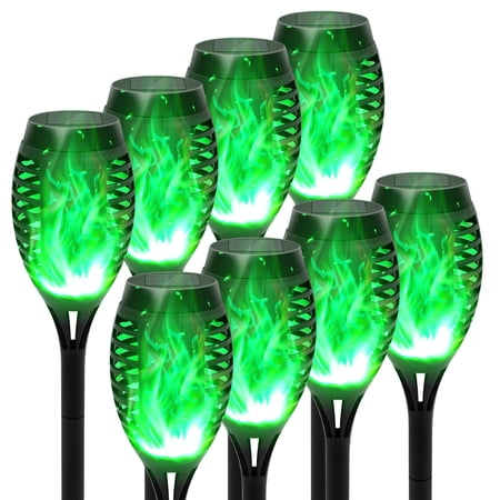 BAOKALER Solar Flickering Flame Torch Lights, Waterproof, Green, 8 Pack price history and forecast - BAOKALER BAOKALER Solar Flickering Flame Torch Lights