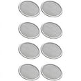 thumbnail image 1 of 8 Pack Sprouting Screen Lids, Stainless Steel Lid Screen for 86Mm Regular Mouth Jar(Ring Not Included), 1 of 6