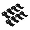 thumbnail image 1 of 8 Pack Steel Dump Trailer Hinges - Strap Style Long Leaf, Black Heavy Duty Weld On Greaseable Dump Trailer Door Gate Hinge - Allows Smooth Inward & Outward Door Opening, 1 of 5