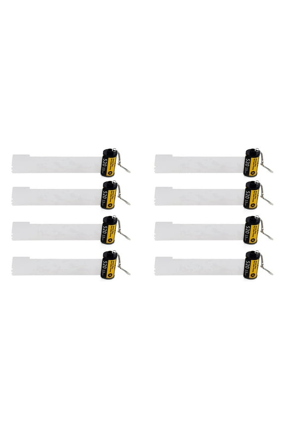 8 Pack Sublimation Memory Film Roll Keychain, Double Sided Sublimation Blank Camera Film Roll Canister Keychain