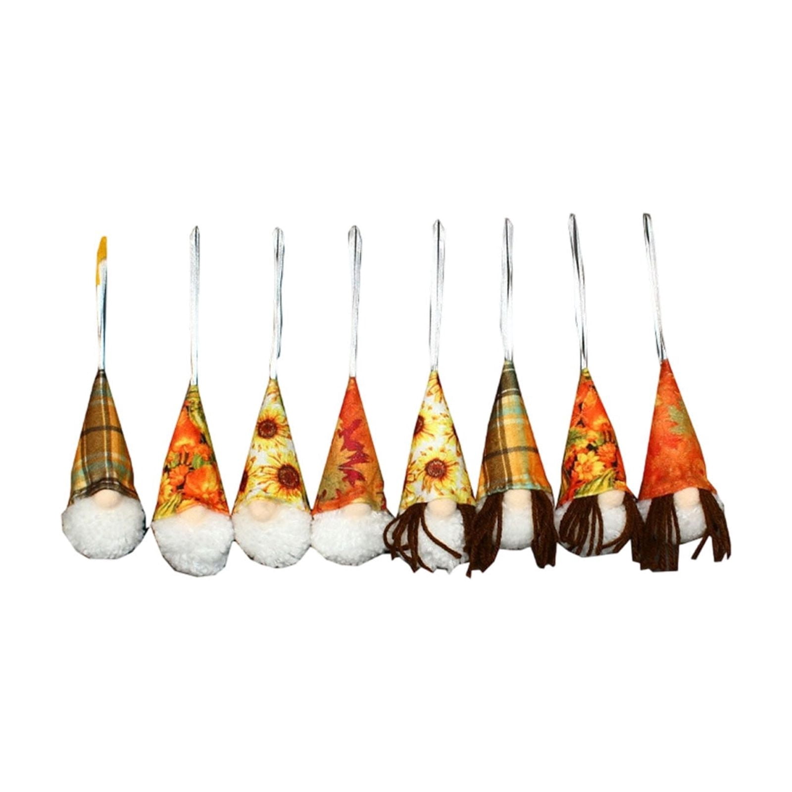 8 Pack Thanksgiving Faceless Gnome Hanging Ornaments, Harvest Season ...