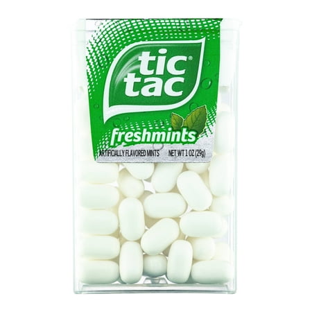 Tic Tac Mints, Freshmints Singles, 1 oz (Pack of 8)