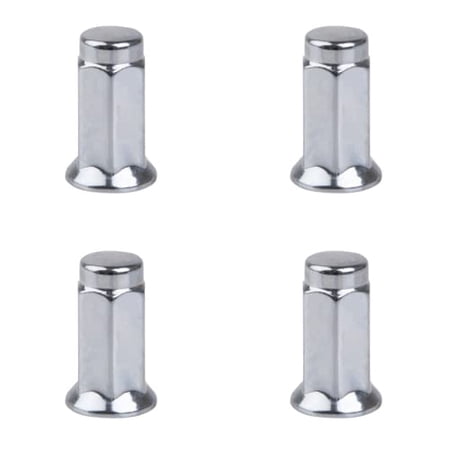 Tusk Flat Base Lug Nut 10mm x 1.25mm Thread Pitch w/14mm Head Chrome